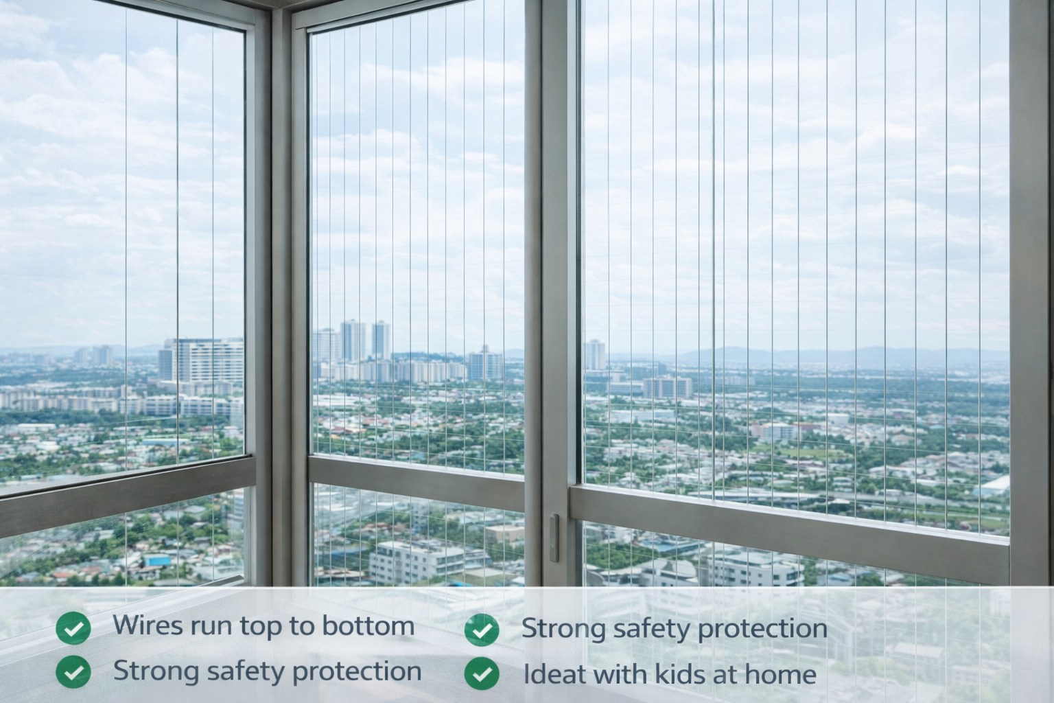 Window Safety Nets Installation